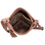 Stylová dámská crossbody Calastia, růžová