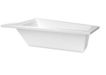 Asymetrická vana Laguna Idea Plus 160x100 cm akrylát levá ID1600LPLUS ID1600LPLUS