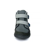 Dětské celoroční barefoot boty Bugga NUVA Dark Grey B00198-09 - 27