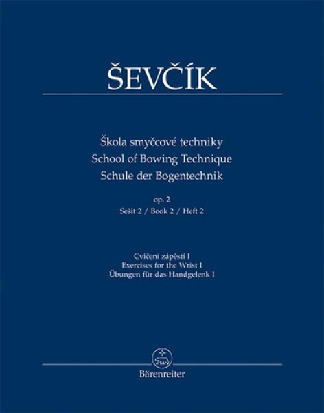 Škola smyčcové techniky op. sešit