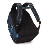 Studentský batoh v modro-tyrkysovém designu VIKI 25078