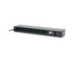APC Rack PDU, Switched, 1U, 12A/208V, 10A/230V, (8)C13, IEC-320 C14 1.98m