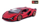 Bburago 1:24 Plus Lamorghini Sian FKP37 - Red, W021276