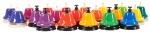 Boomwhackers Chroma-notes Full 20-Note Desk Bell Set CNDB-20