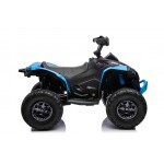 Mamido Dětská elektrická čtyřkolka Maverick ATV 2x200W modrá
