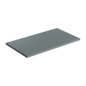 OMNIRES - AQUAROCK kompozitní sprchová vanička protiskluzová, 80 x 140 cm, ash grey mat AQUAROCK80-140AG