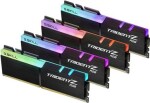 G.SKill Trident Z RGB 32GB(4x8GB) 4000 MHz černá / DDR4 / CL18-22-22-42 / 1.35V / XMP 2.0 / LED podsvícení (F4-4000C18Q-32GTZRB)