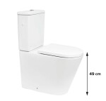 WC kombi komplet SAT Brevis vario odpad SATBRE32 SATBRE32