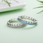 ELENYS Royal Fashion prsten Korunka Blue Velikost: 7 (EU: 54-56)