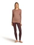 Dámské merino spodky ICEBREAKER Wmns 200 Oasis Leggings, Java velikost: L
