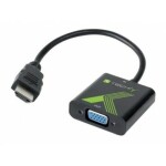 Techly IDATA HDMI-VGA2A Redukce VGA F - HDMI M / včetně 3.5 mm (IDATA-HDMI-VGA2A)