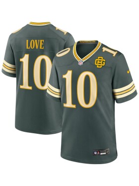 Nike Pánský dres Green Bay Packers NFL Jordan Love #10 2026 Rivalries Game Velikost: 2XL