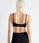 Dámský top GO Daily Cotton Top - BLACK - černý 0004 - SLOGGI BLACK S