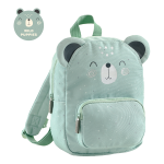 Miquelrius mini batoh Wild puppies, medvěd, 5 l, rPET, 2 kapsy