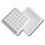 Cesil Cesil Silikonová forma na pečení/na mražené dezerty Čtverec (bublinky) 50 mm