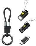 4smarts Explorer 4v1 černá / Sada USB-C příslušenství / kabel 60W / adaptér 100W 10Gbps / zapalovač / svítilna (541488)