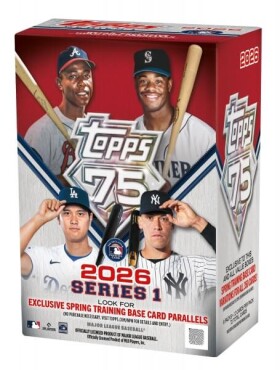 2026 Topps Series 1 Baseball Blaster Box - sběratelské karty MLB
