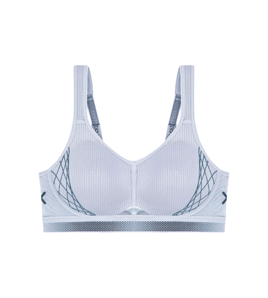 Dámská sportovní podprsenka Triaction Cardio Flow P EX - GRAY - šedá 00FU - TRIUMPH Platinum 85F