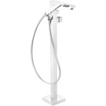 DEANTE - Vanová baterie Blur chrom, volně stojící, se sprchovou sadou BQL_017M