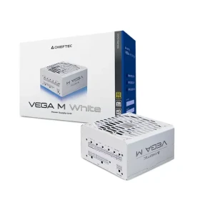 Chieftec Vega M PPG-1000-CW bílá / Zdroj ATX / 1000W / ATX 3.1 / 80 PLUS Gold / Plně modulární (PPG-1000-CW)