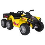 Mamido Dětská elektrická čtyřkolka Quad Sport TX ATV žlutá