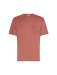 Pánské merino tričko s krátkým rukávem ICEBREAKER Mens Tech Lite III SS Relaxed Pocket Te, Cedar Wood velikost: XL