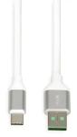IBox IKUMTCWQC bílá / USB kabel / USB-A - USB-C / USB 2.0 / 1,5 m (IKUMTCWQC)