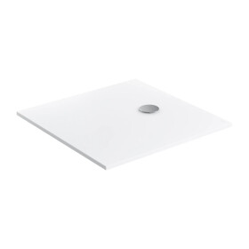 OMNIRES - AQUAPURE litý mramor - vanička protiskluzová, 80 x 80 cm, bílá mat AQUAPURE80-KBM