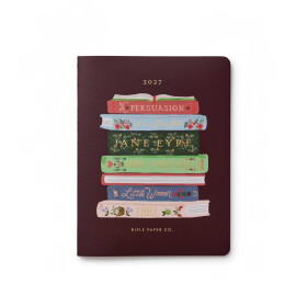 Rifle Paper Co. Plánovací notes 2027 Ladies Night Book Club, černá barva, papír