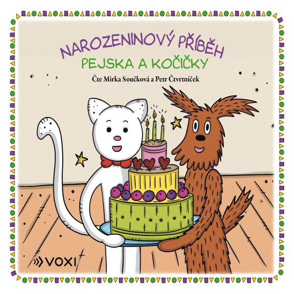 Narozeninový příběh pejska a kočičky - Vlasta Hurtíková