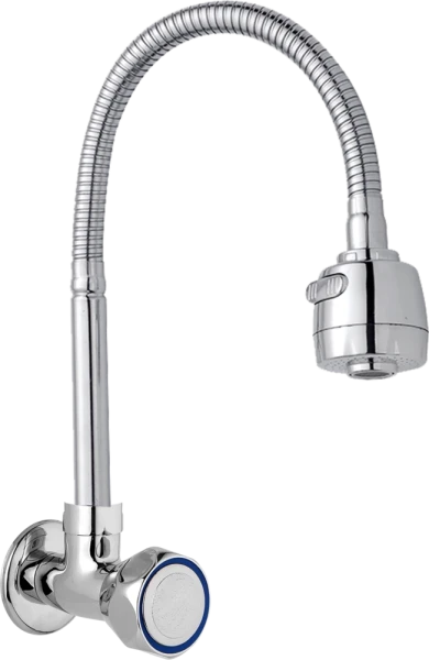 JB Sanitary Nástěnná baterie na studenou vodu s pružným ramínkem A10 03 90