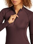 ICEBREAKER Wmns 300 MerinoFinePolar LS Half Zip, Java (vzorek) velikost: S