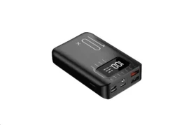 Viking VGO10B 10000mAh černá / Power banka / Lightning USB-C microUSB / výstup 2x USB / 5V / max. 3A (VGO10B)