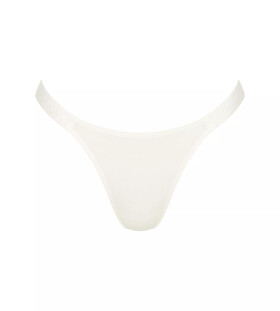 Dámské tanga GO Casual Tiny tanga - WHITE - bílé 00GZ - SLOGGI WHITE S