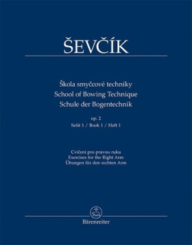 Škola smyčcové techniky op. 2, Sešit 1 - Otakar Ševčík