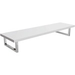 CERANO Deska pod umyvadlo Navira Pro + 2 konzole pod desku - bílá matná - 120x46x3,6 cm - 606063