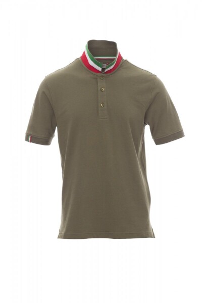 Pánská polokošile Payper NATION Barva: Vojenská Zelená/ Itálie, Velikost: 5XL (0000810021070335XL)