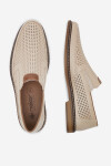 Polobotky Rieker 13459-60 Přírodní kůže (useň) - Lícová