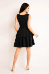 Denní dámské šaty A163 Awama černá XL-42