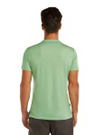 ICEBREAKER Mens Mer 125 Cool-Lite Sphere SS Tee Across, Seaglass velikost: M
