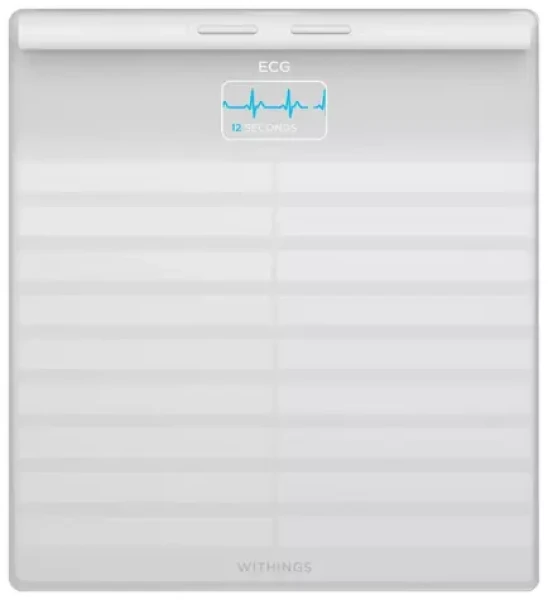 Withings Body Scan bílá / Chytrá osobní váha / nosnost 200kg / Bluetooth / WiFi (WBS08-White-All-Inter)