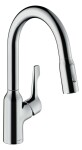 HANSGROHE - Focus M43 Dřezová baterie s výsuvnou sprškou, chrom 71811000