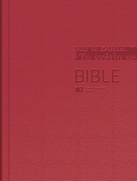 Bible - Český ekumenický překlad bez DT (červená)