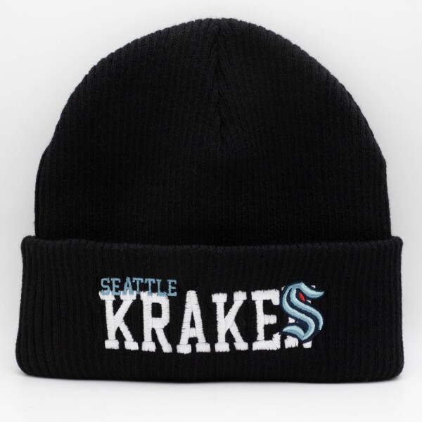 Mitchell & Ness Pánská zimní čepice Seattle Kraken NHL Billboard Beanie