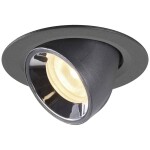 Paulmann 92907 Whirl LED vestavné svítidlo, LED, pevně vestavěné LED, 4.9 W, hliník (kartáčovaný), saténová, sada 3 ks