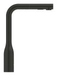 GROHE - Essence New Dřezová baterie s výsuvnou sprškou, matná černá 302702430