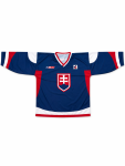 Slovenský hokejový fan dres Slovakia - modrý Velikost: XL