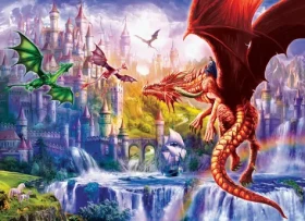 EUROGRAPHICS Puzzle Království draků XL