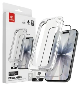 EasyShield 2-Pack / Ochranné sklo / Apple iPhone 17, iPhone 17 Pro, iPhone 16 Pro / 2 ks / Tvrzené sklo (CRGES2PIP1763P)