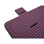 DumDekorace Kvalitná pikniková deka v modro červenej farbe Šířka: 200 cm | Délka: 220 cm